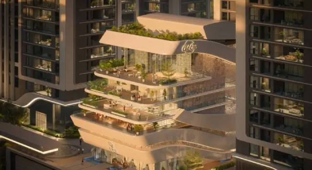 One by MSN Apartment Six Level Yacht shaped Clubhouse by MSN Realty located at Neopolis, Kokapet, Hyderabad Telangana