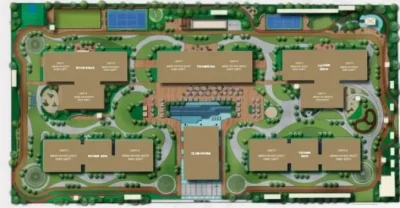 One by MSN Apartment masterplan by MSN Realty located at Neopolis, Kokapet, Hyderabad Telangana